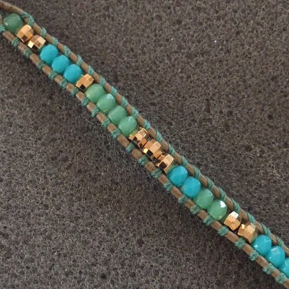 Stella & Dot Triple Wrap Wanderlust Bracelet - Picture 4 of 9